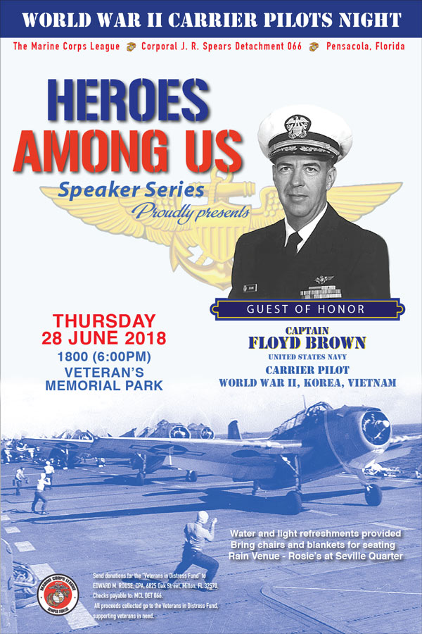 Heroes Among Us - WWII Carrier Pilots Night