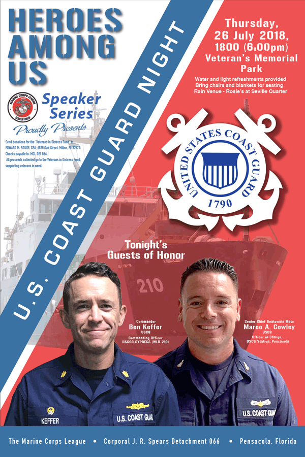 Heroes Among Us - US Coast Guard Night